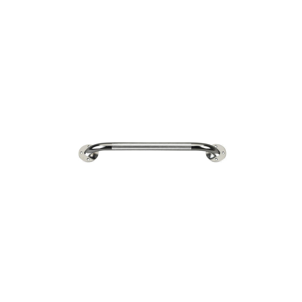 Drive Medical Chrome Knurled Grab Bar