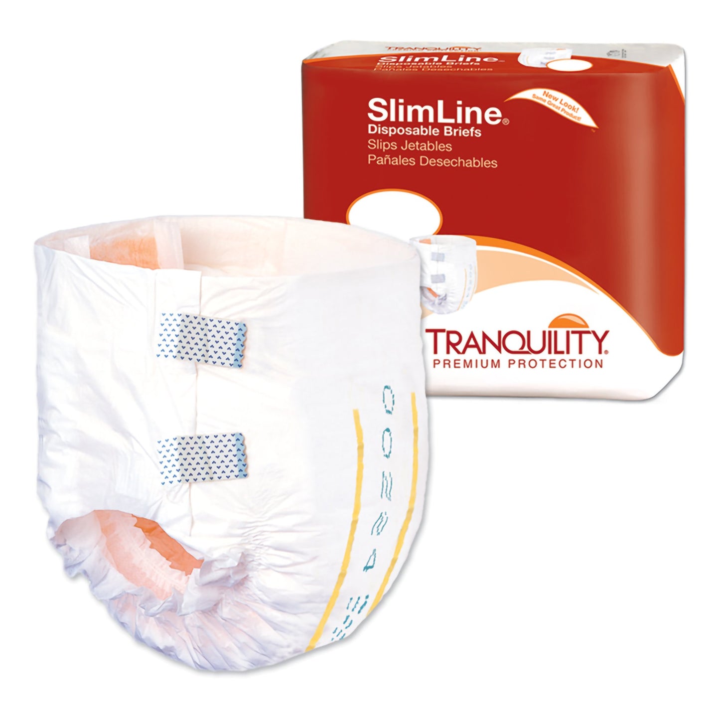Tranquility® SlimLine® Heavy Protection Incontinence Brief, Small