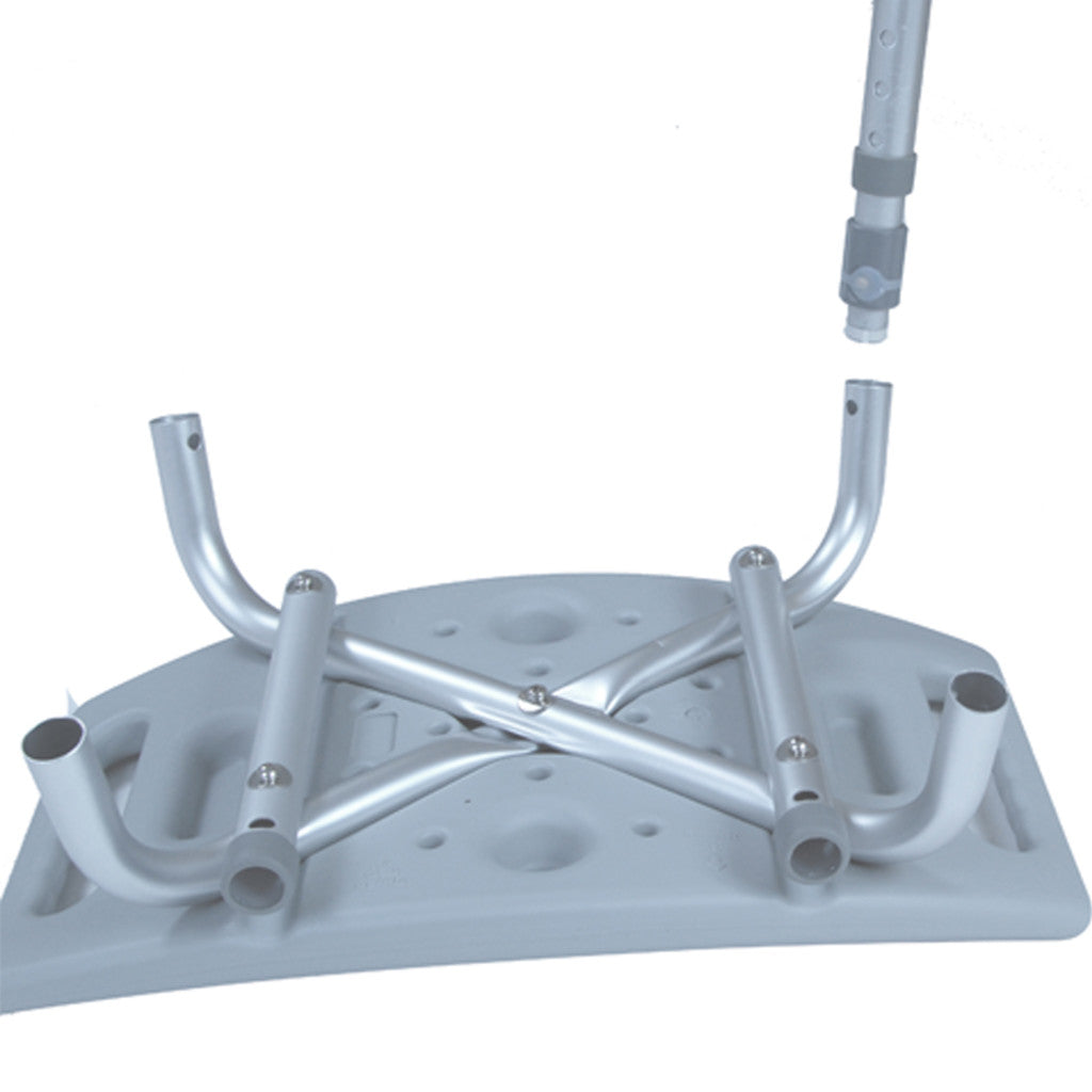 Drive Medical Deluxe Aluminum Shower Bench without Back