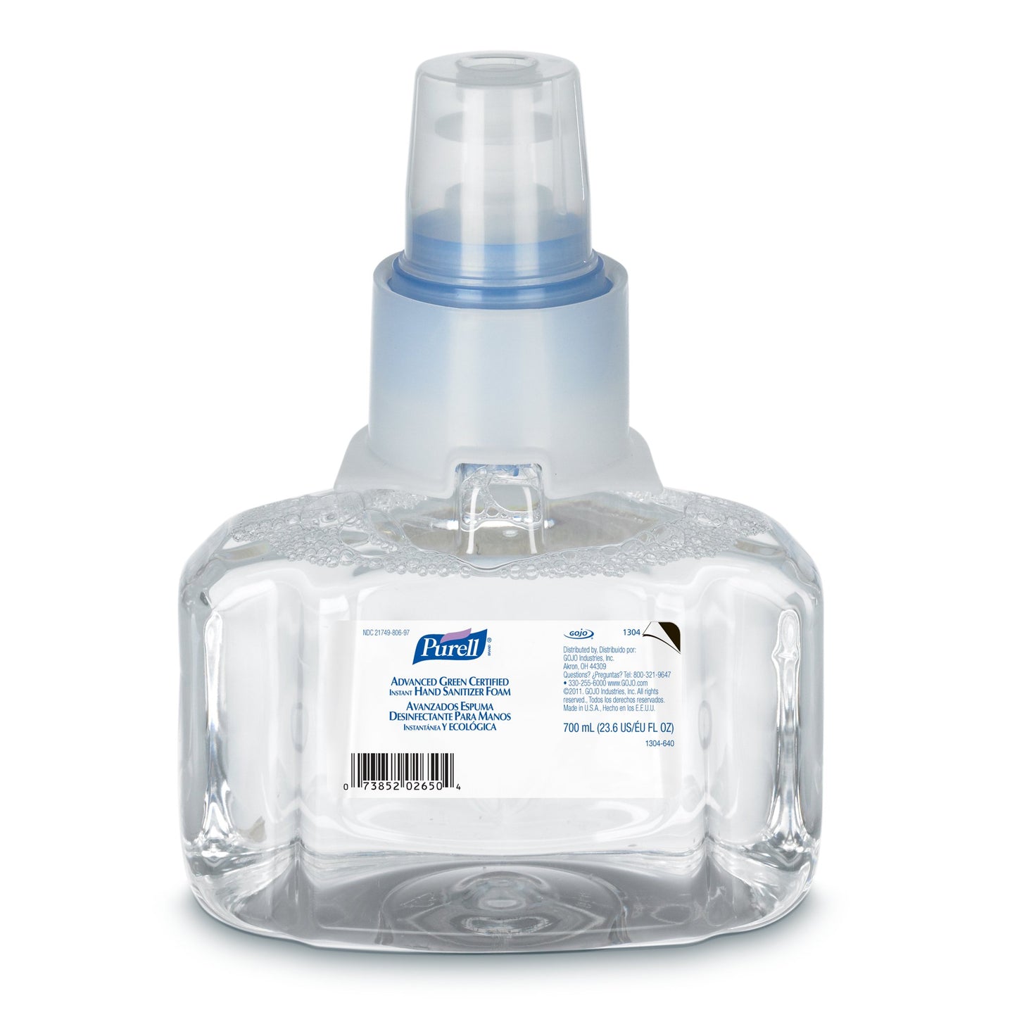 SANITIZER, HAND FOAM PURELL LTX-7 GRN CERTIFIED (3