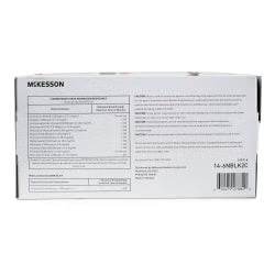McKesson Confiderm BLK Nitrile Exam Gloves Small NonSterile Black Textured Fingertips Chemo Tested 200 per Box