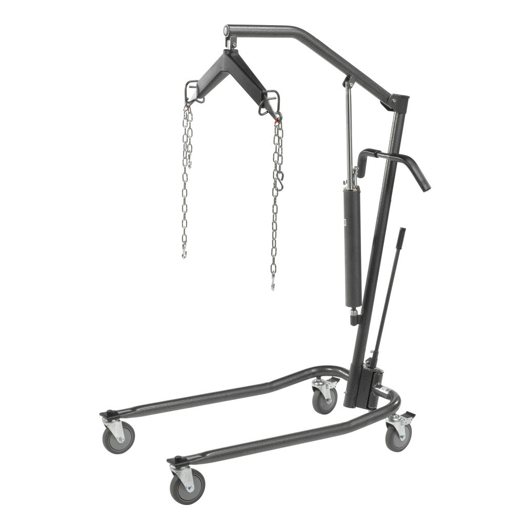 Drive Medical Deluxe Hydraulic Patient Lift Silver Vein 450 lbs