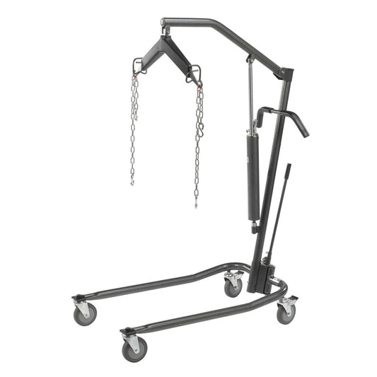 Drive Medical Deluxe Hydraulic Patient Lift Silver Vein 450 lbs
