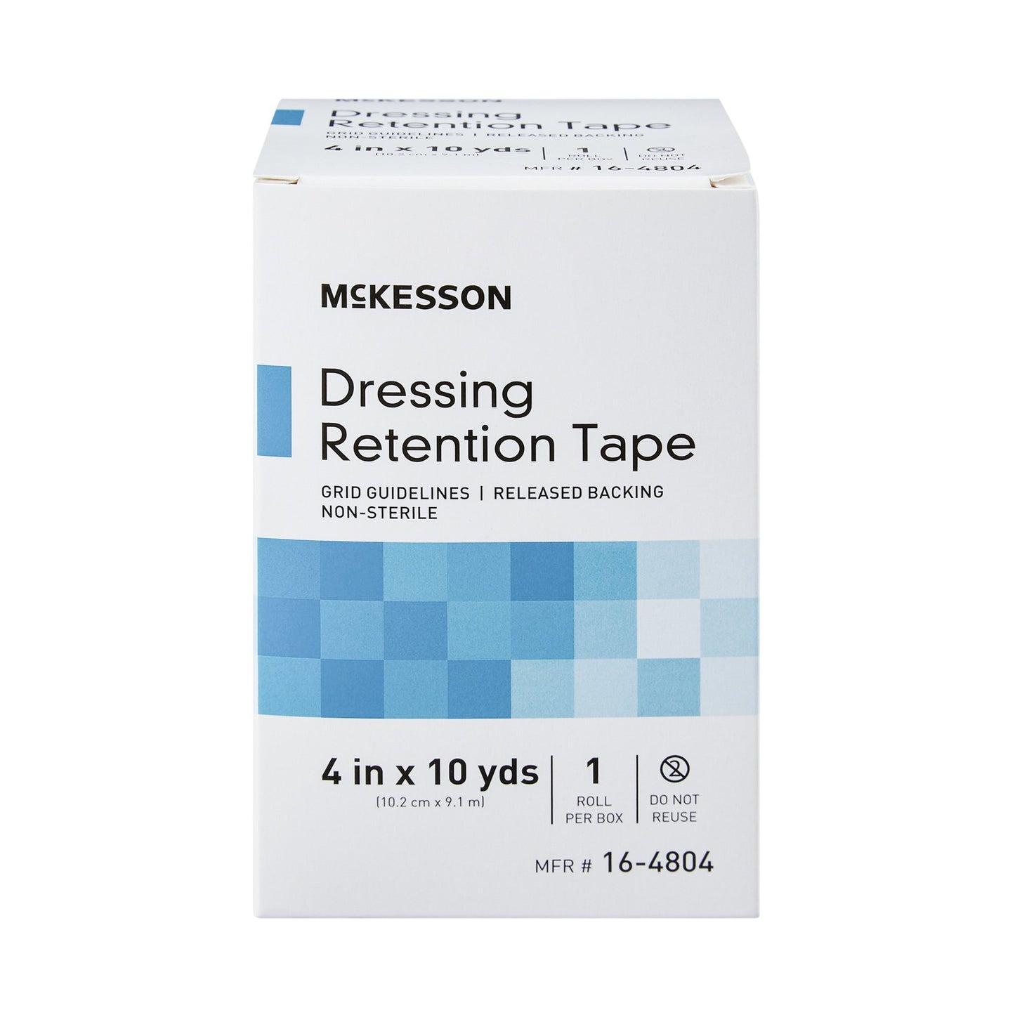 TAPE, RETENTION 4"X10YDS (1/BX24BX/CS)