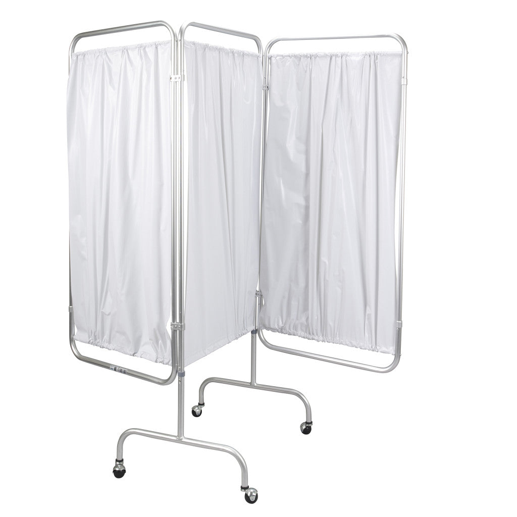 Drive Medical 3-Panel Privacy Screen White