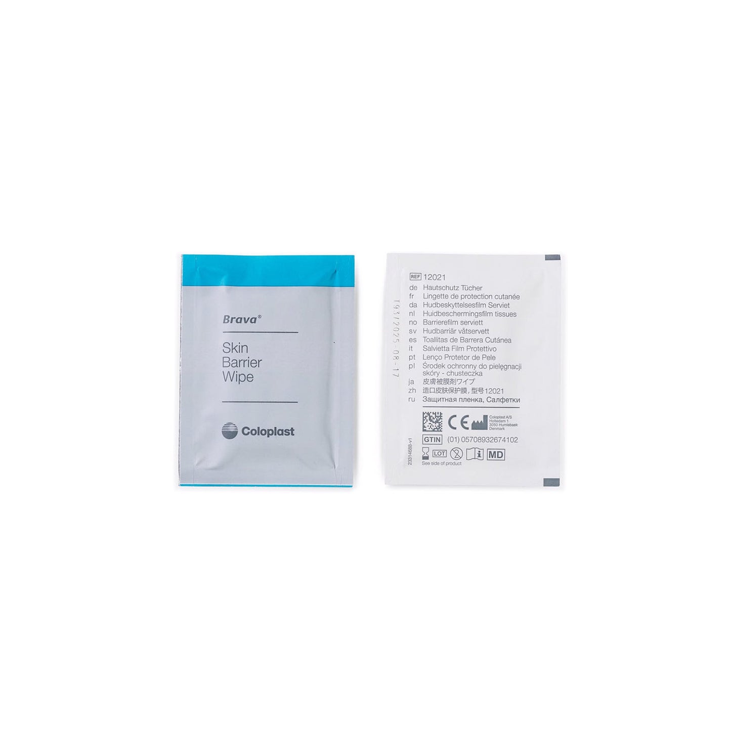 WIPE, WET OSTOMY BRAVA SKIN BARRIER (30/BX)