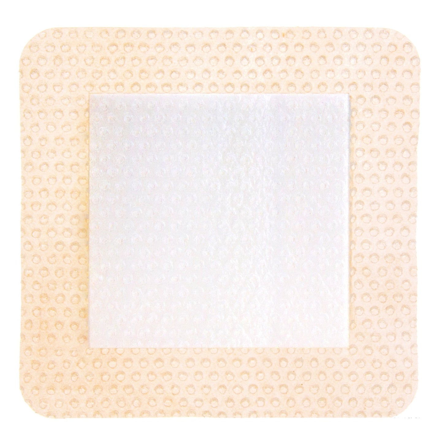 ComfortFoam™ Border Foam Wound Dressing with Silicone Adhesive, 10.2 x 20.4 cm