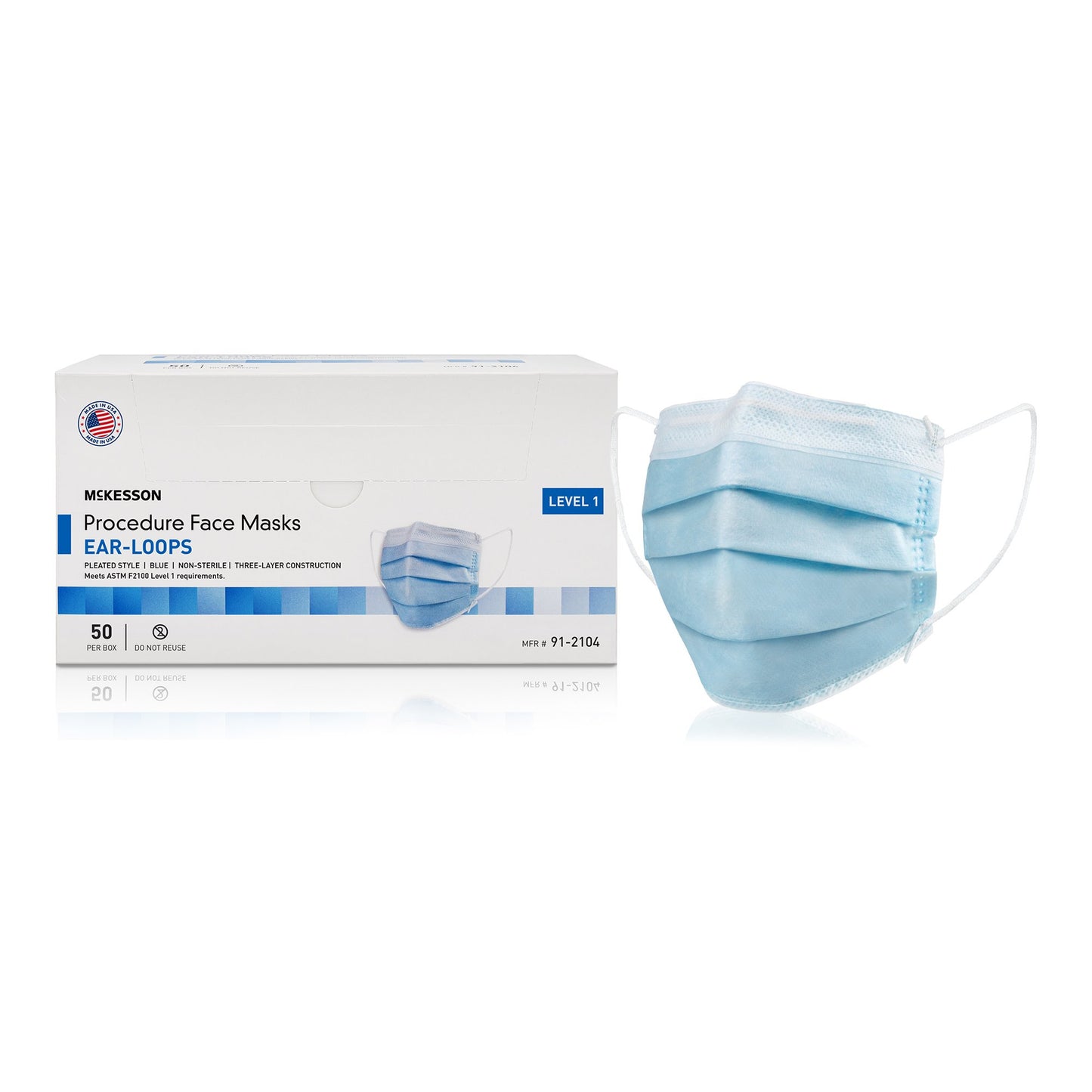 McKesson Procedure Masks, ASTM Level 1