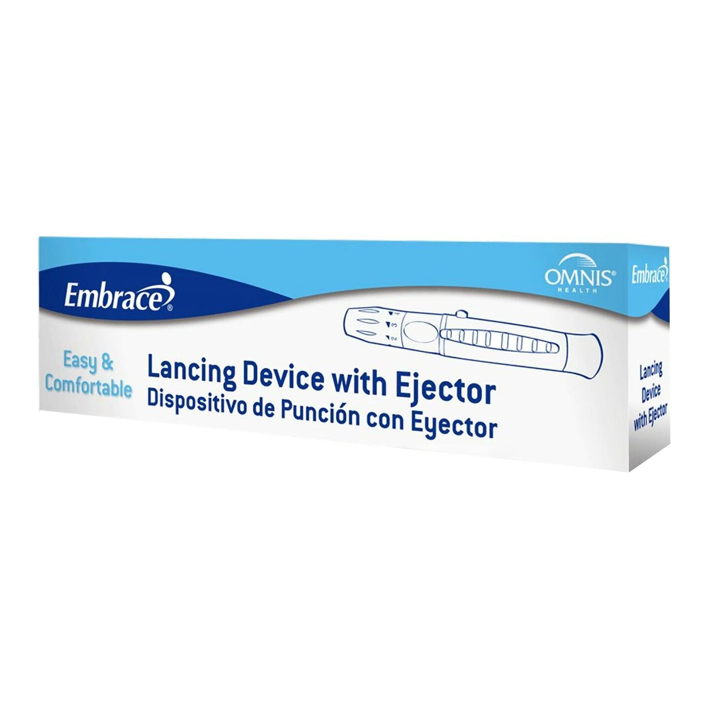 DEVICE, LANCET EMBRACE W/EJECTOR (1/BX)