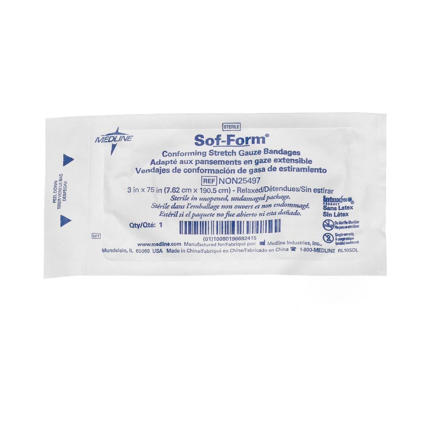 Sof-Form® Sterile Conforming Bandage, 3 x 75 Inch