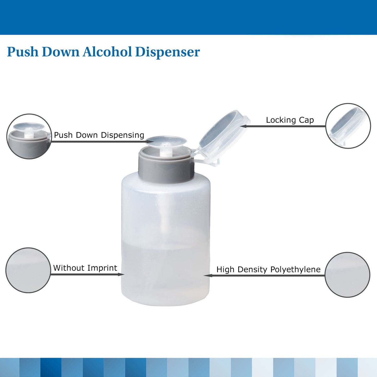 DISPENSER, ALCHL NO IMPRNT TRANSLCNT LF 9OZ(12/BX) MGM63