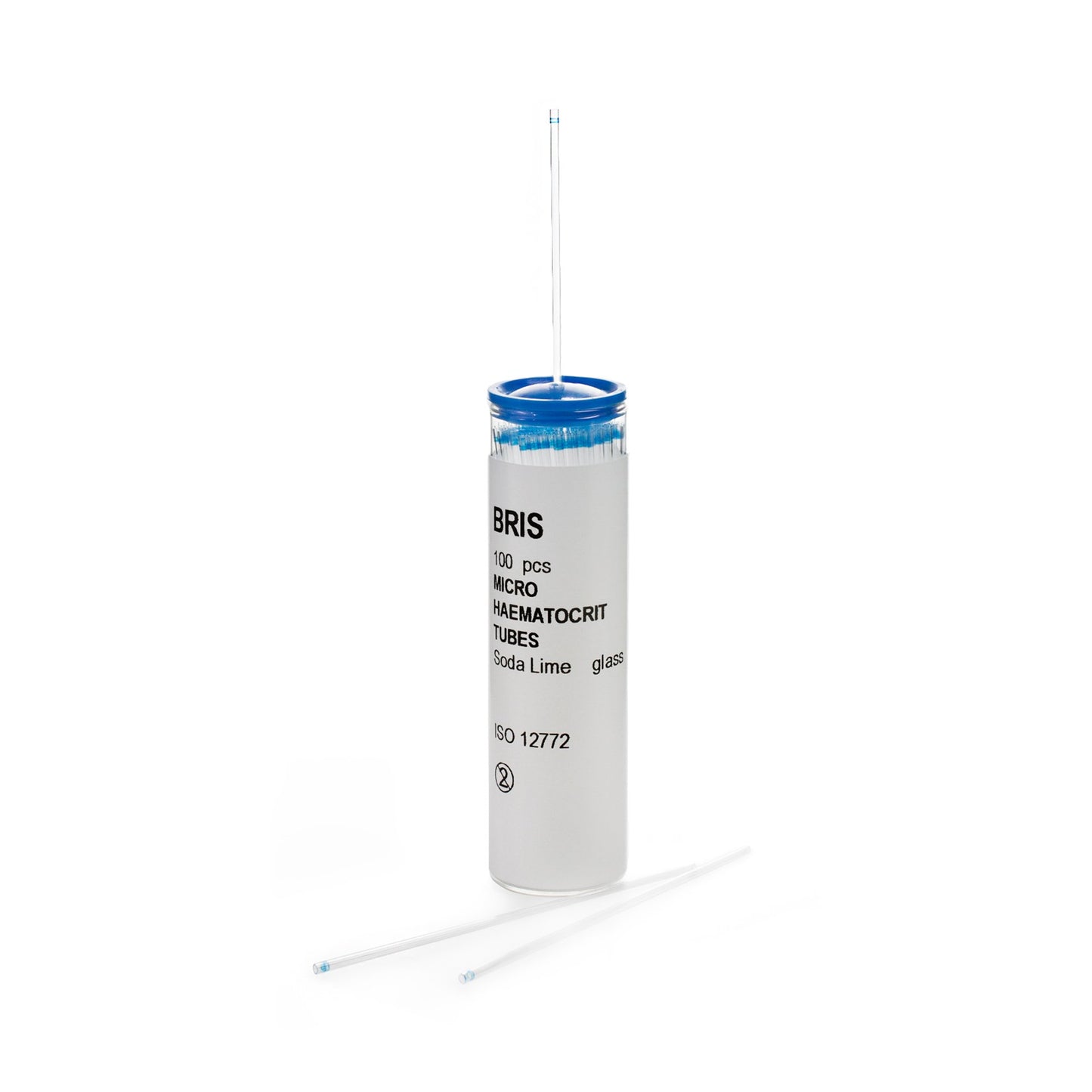 TUBE, CAPILLARY PLAIN BLU 75ULGLS (100/VL 10VL/BX)