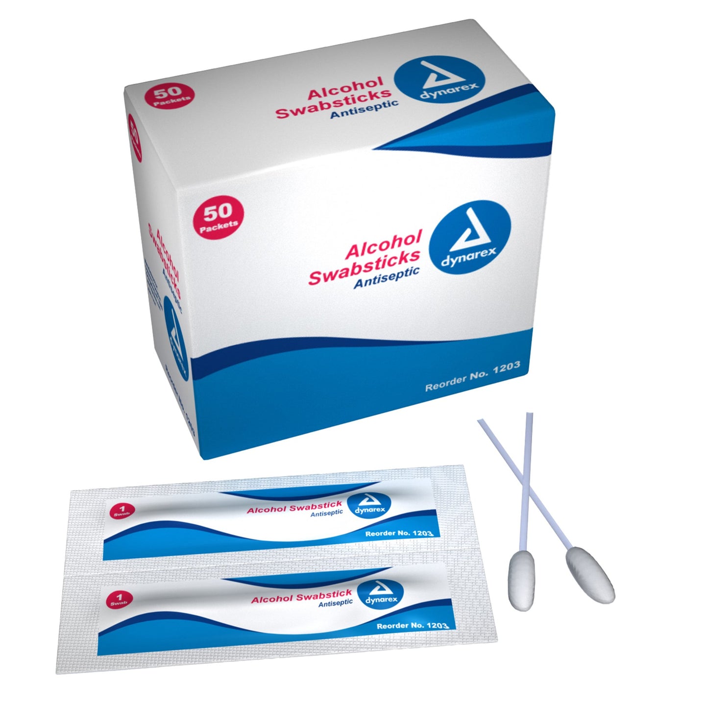 dynarex® Alcohol Impregnated Swabstick