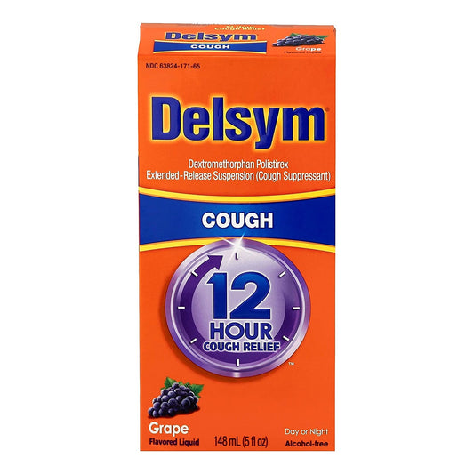 DELSYM, LIQ ADLT GRAPE 5OZ