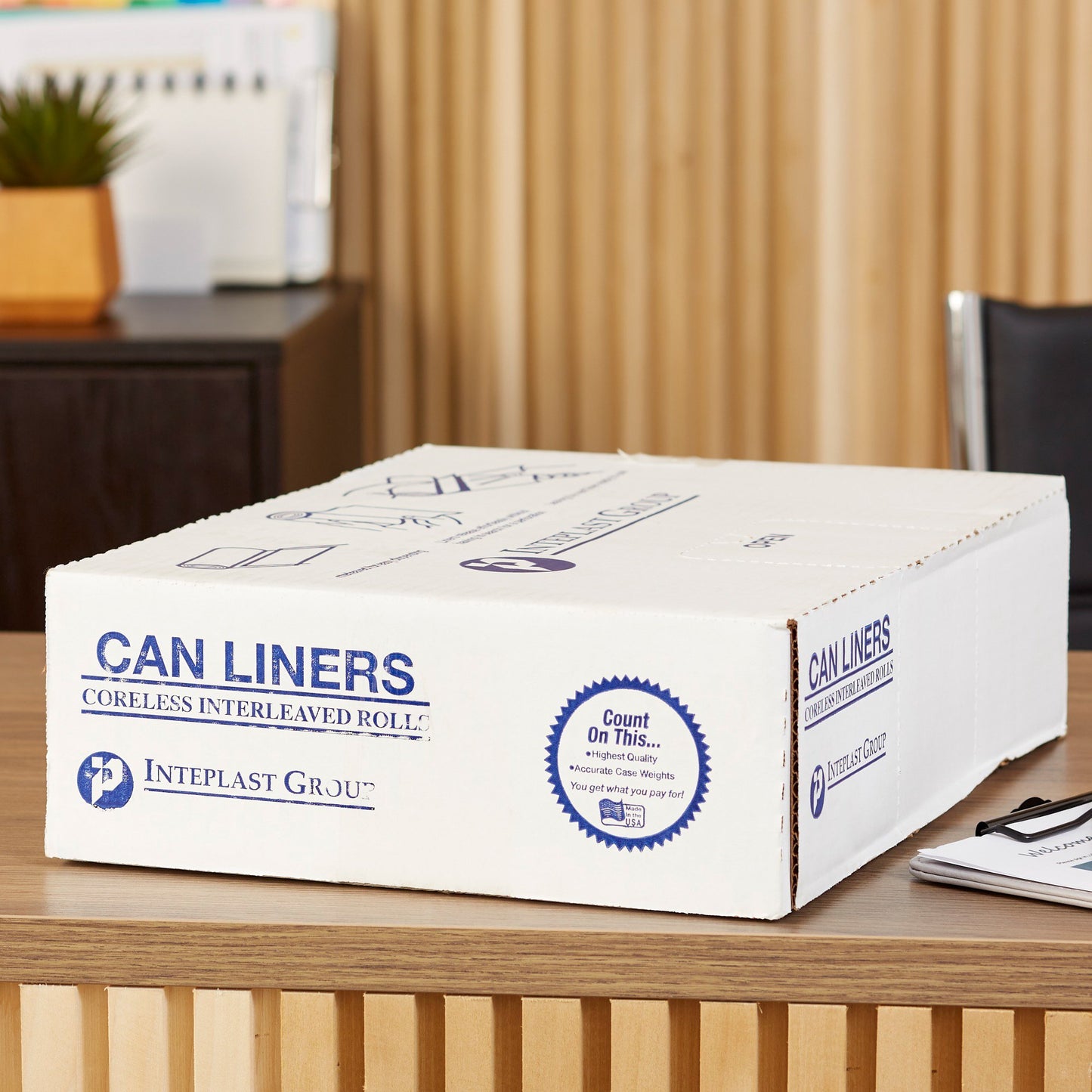 LINER, CAN CLR 12MIC 40"X48"40-45GL (250/CS)