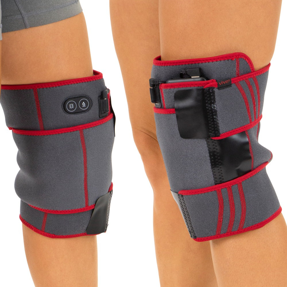 Heated Massaging Knee Brace