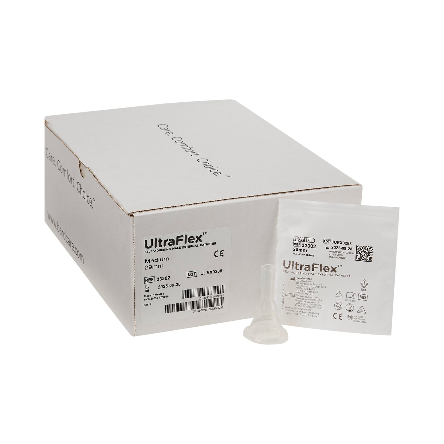Bard UltraFlex® Male External Catheter, Medium
