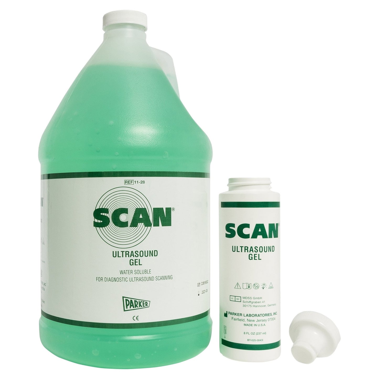 Ultrasound Gel Scan Medium Viscosity 1 gal. Bottle NonSterile