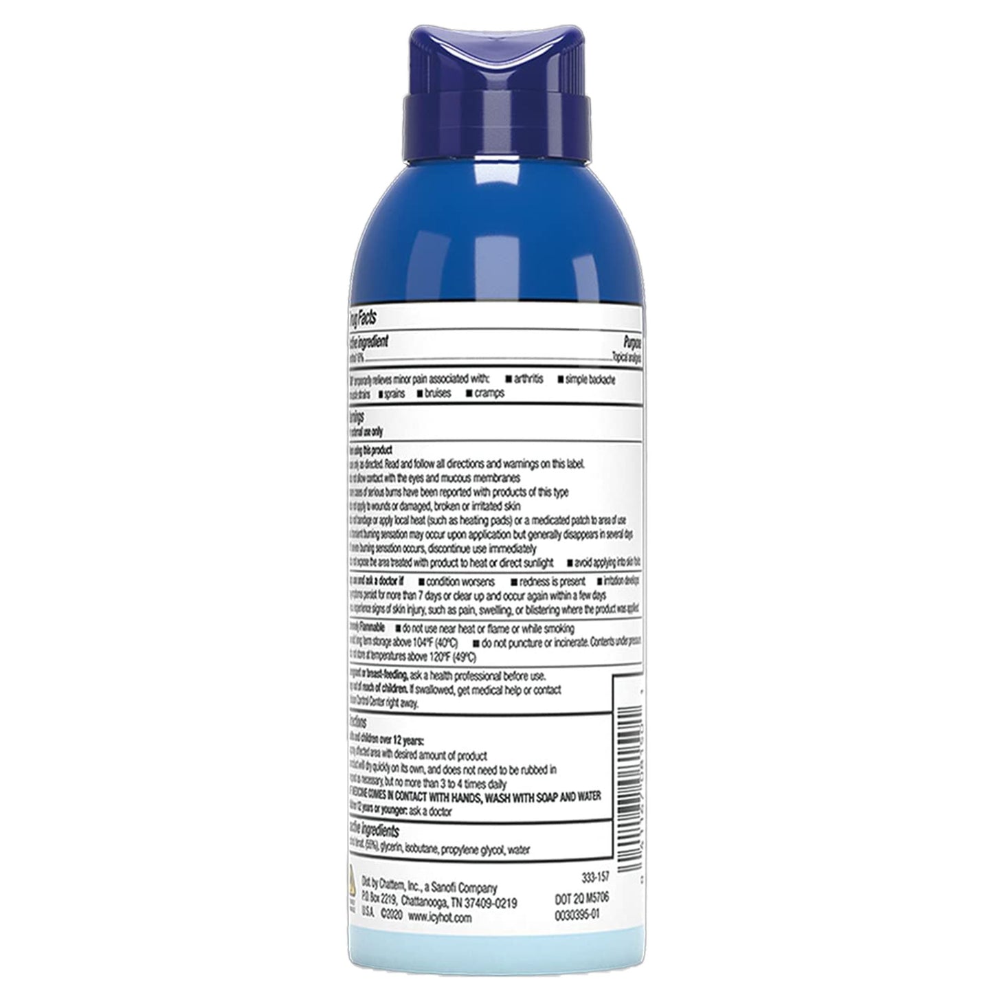 ICY HOT, SPRY DRY MEDICATED 4OZ