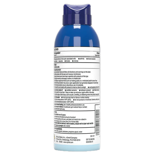 ICY HOT, SPRY DRY MEDICATED 4OZ