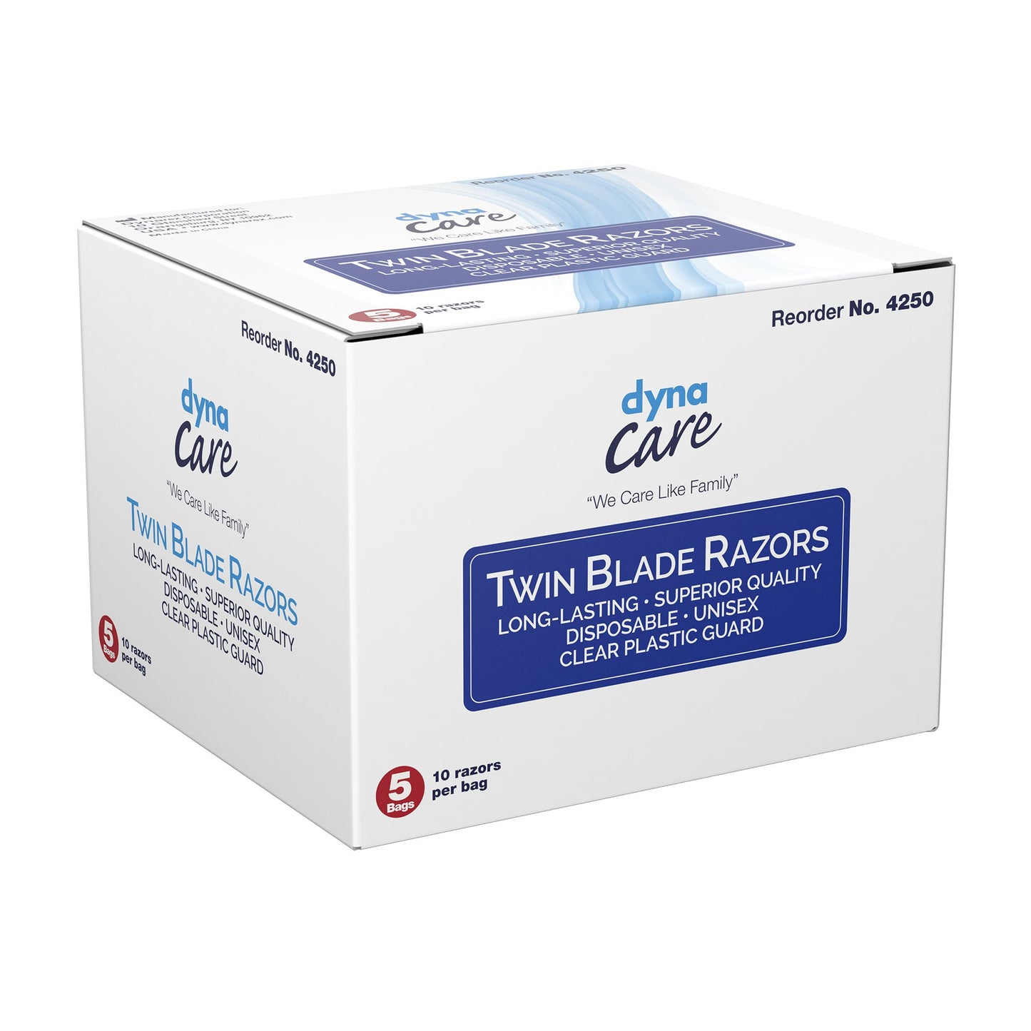 RAZOR, TWIN BLADE DISP (50/BX 6BX/CS)