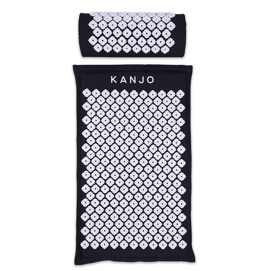 Kanjo Memory Foam Acupressure Mat Set, Black