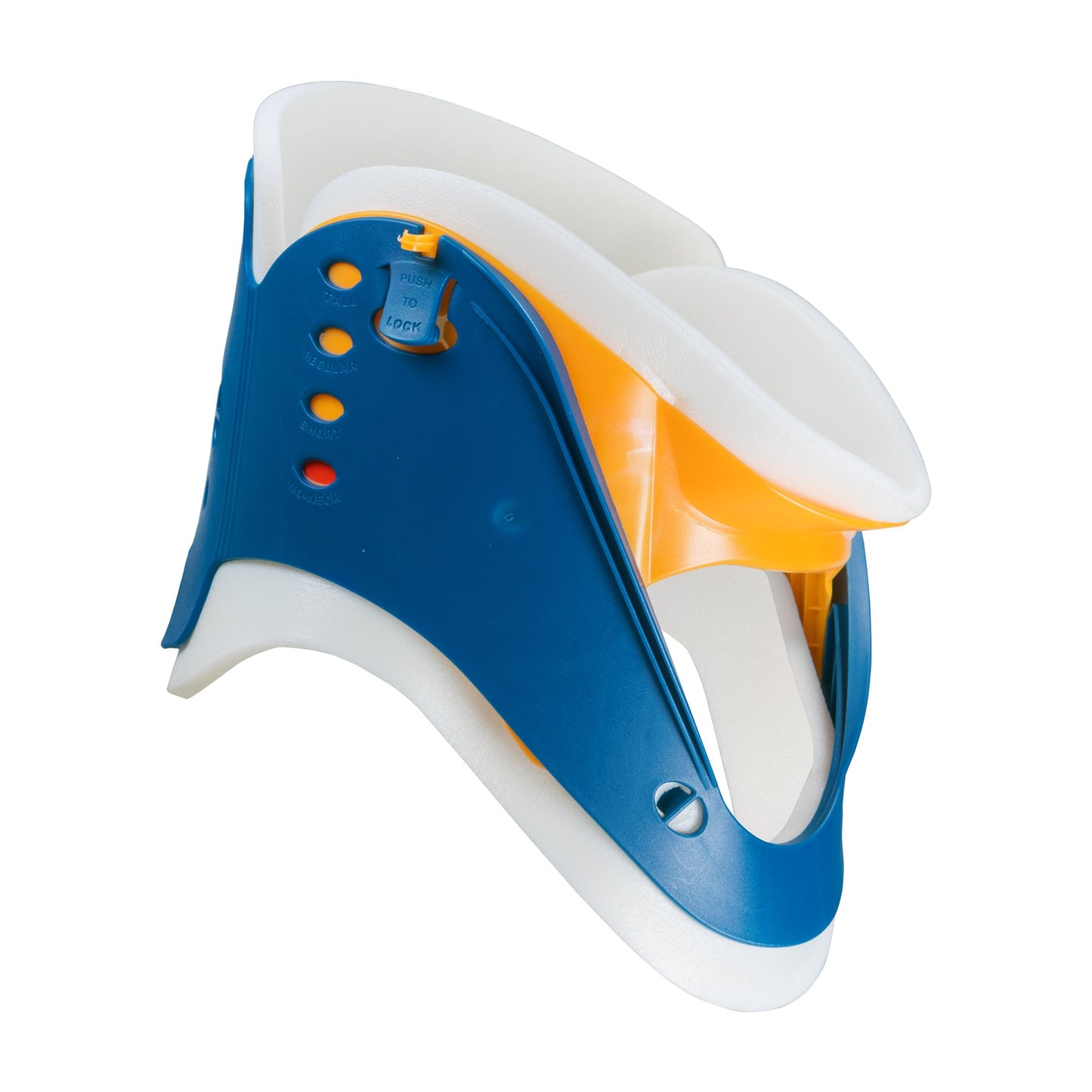 COLLAR, CERVICAL RIGID ADJ HT/FIT H&L CLSR (1/BG 50BG/CS)