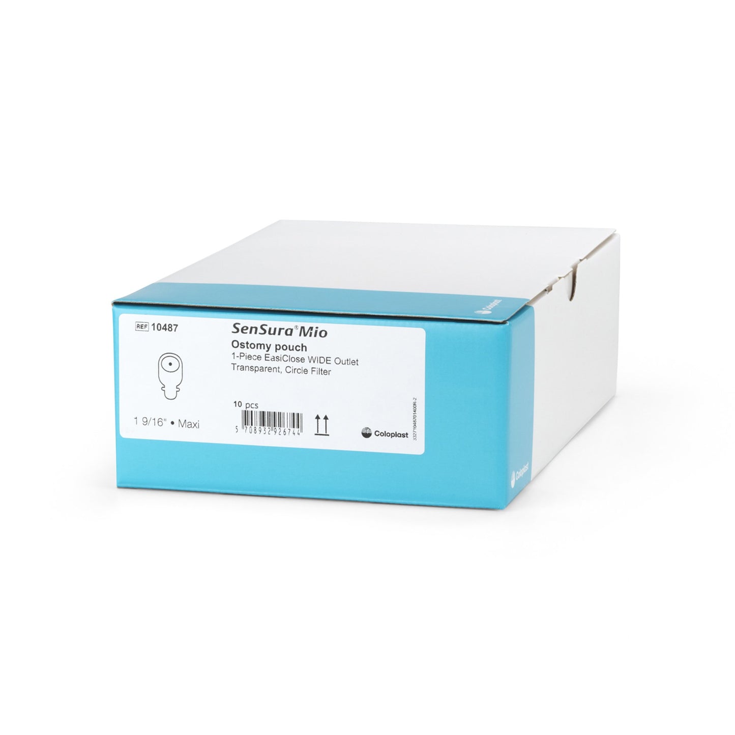 POUCH, OST MIO 1PC EASICL WD OLT MAX TRAN 1 9/16" (10/BX)