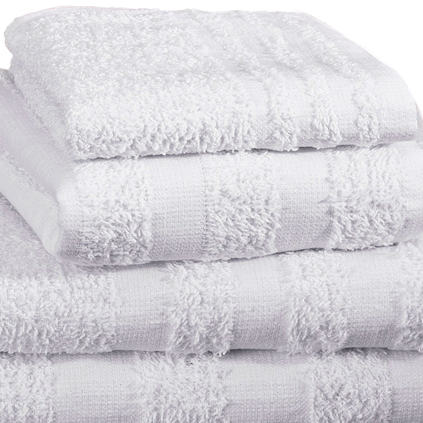 WASHCLOTH, TERRY WHT 12X12 MEIT TRIO (12/DZ)