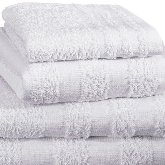 WASHCLOTH, TERRY WHT 12X12 MEIT TRIO (12/DZ)