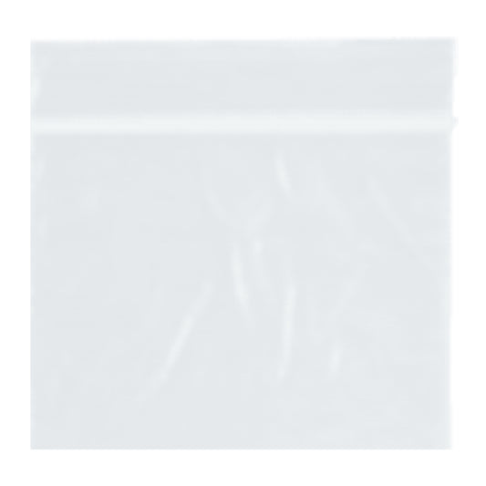 RD Plastics Company Reclosable Zip Bags, Clear, 2 x 2 in.
