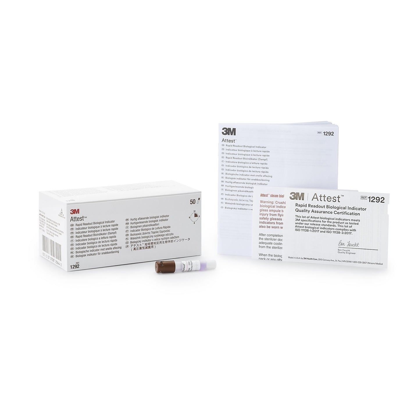 INDICATOR, STEAM ATTEST AUTOREAD (50/BX) 3M