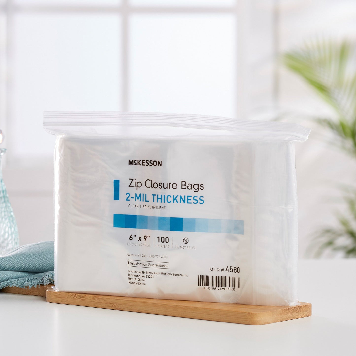 BAG, ZIP LOCK 6X9" (100/PK 10PK/BX 4BX/CS)