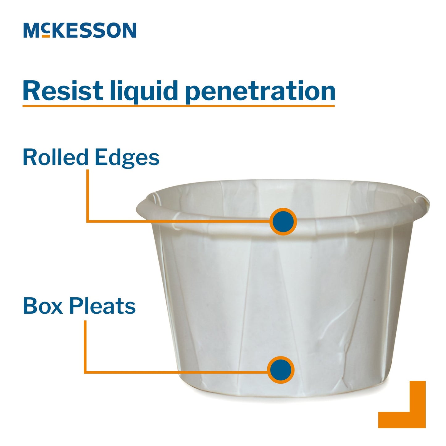 CUP, SOUFFLE PORTN TRTD PAPER WHT 1OZ (250/SL 20SL/CS)
