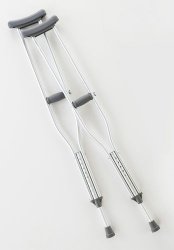 CRUTCH, ALUM ADLT 62"-70" (8PR/CS)