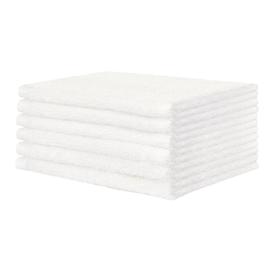 WASHCLOTH, PREMIUM WHT 12X12.75" (12/DZ)