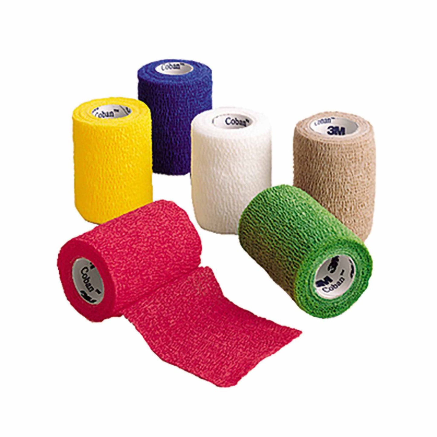 BANDAGE, COBAN ELAS RED 3"X5YDS (24/BX) 3M
