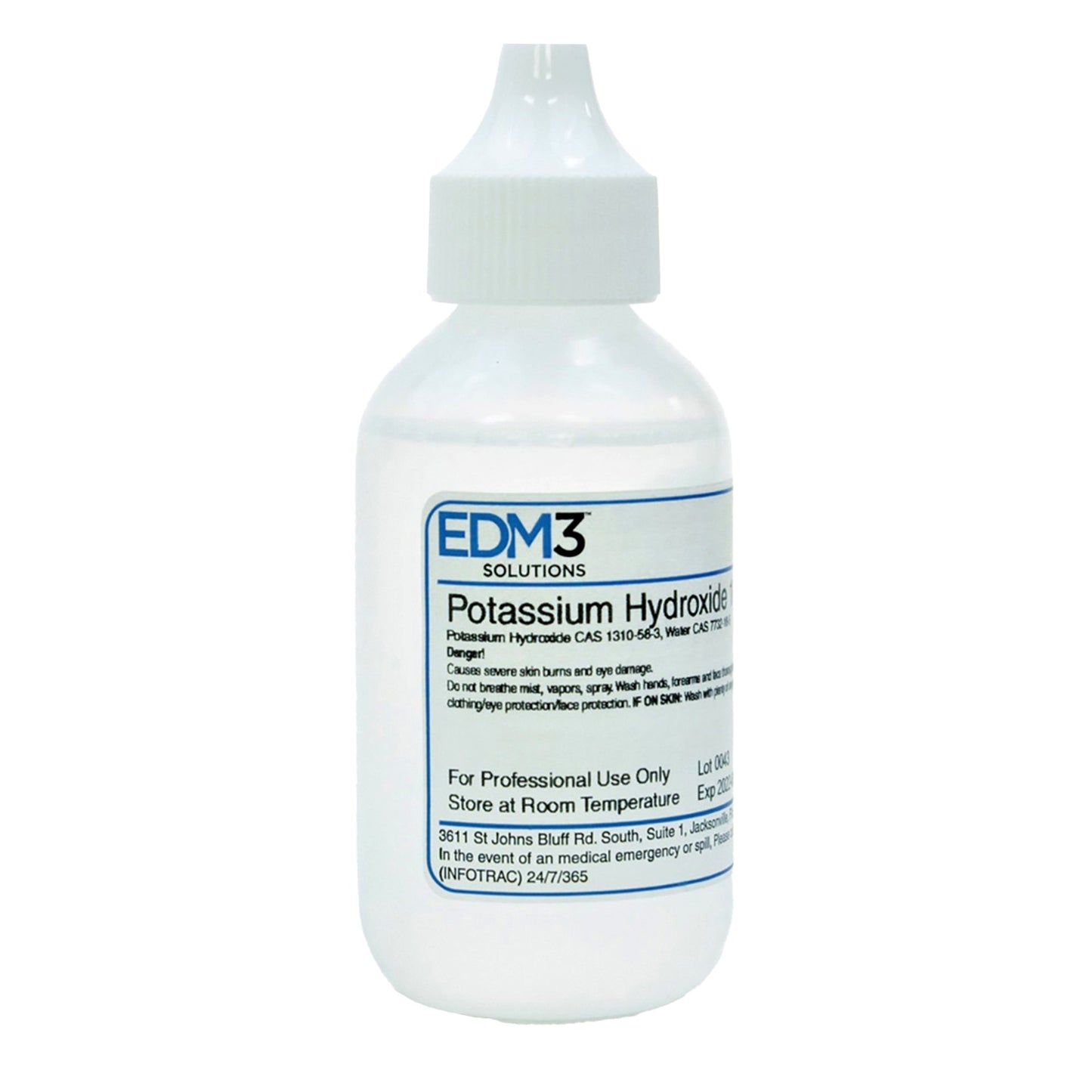 STAIN, POTASSIUM HYDROXIDE 10%2OZ BICINF