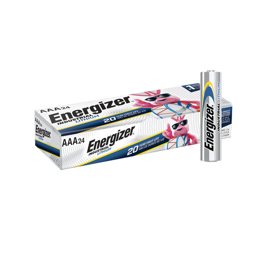 Energizer® Industrial AAA Alkaline Batteries, 24 Pack