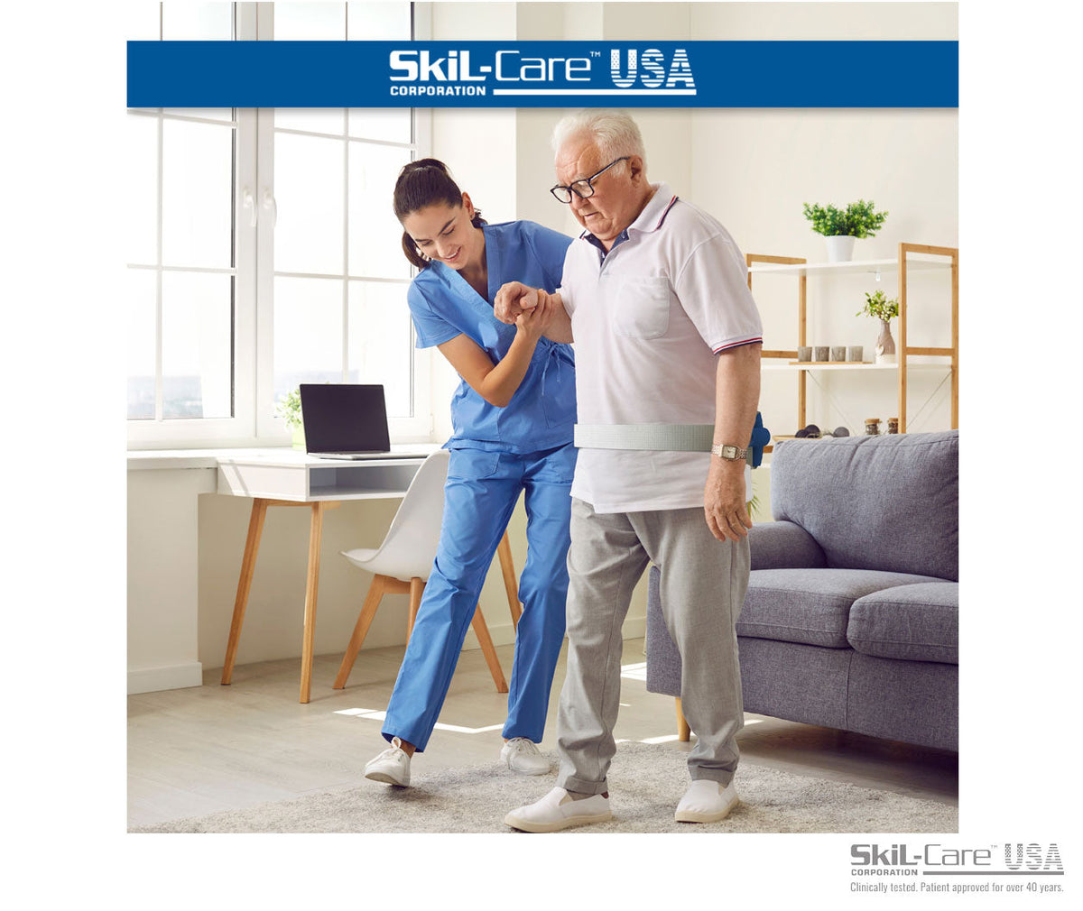Skil-Care Multi Grip Gait Transfer Belt