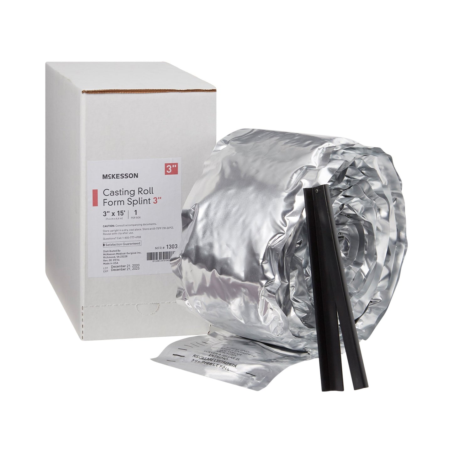 SPLINT, CAST 3"X15' (1RL/BX 2BX/CS)