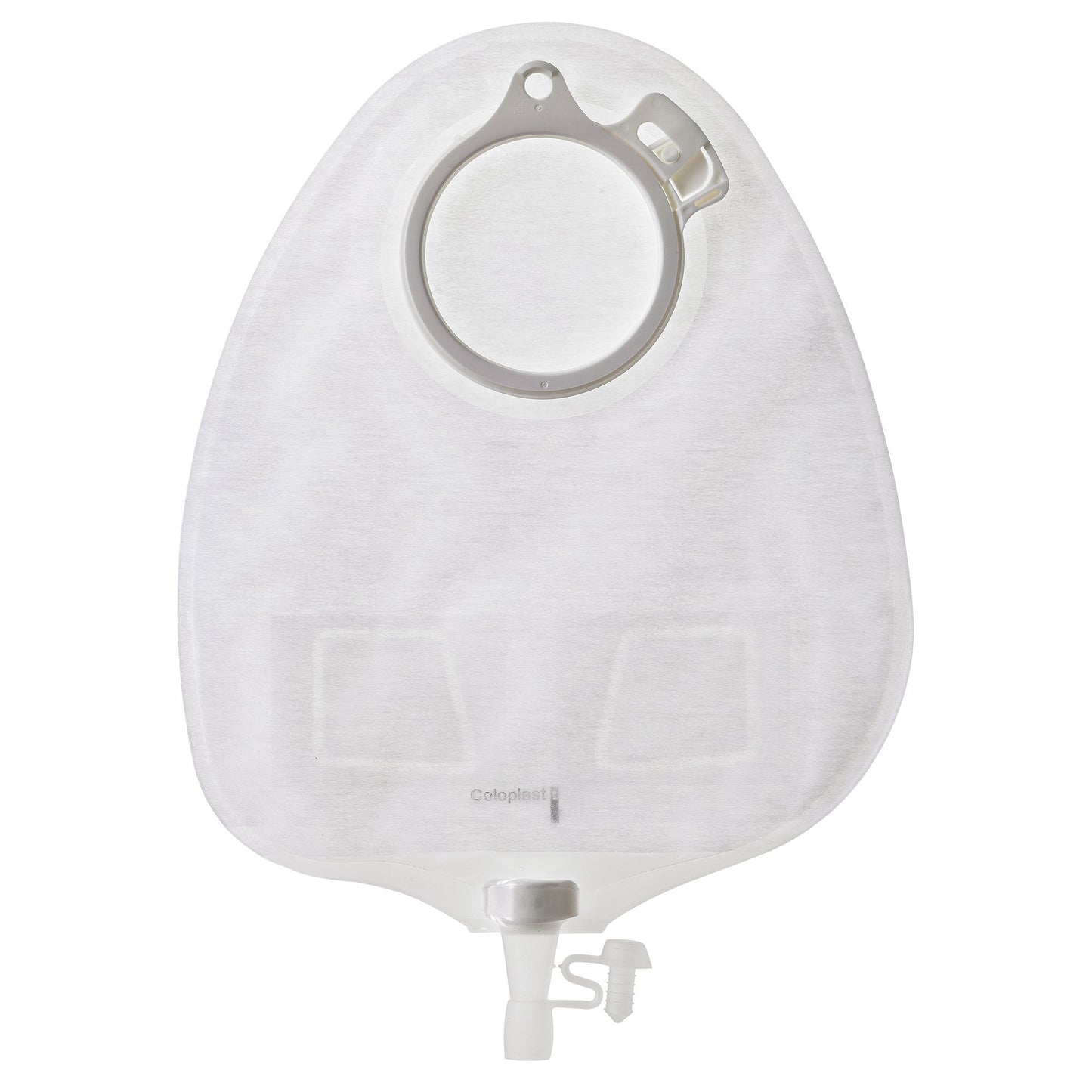 Assura® Two-Piece Transparent Urostomy Pouch, Red Match