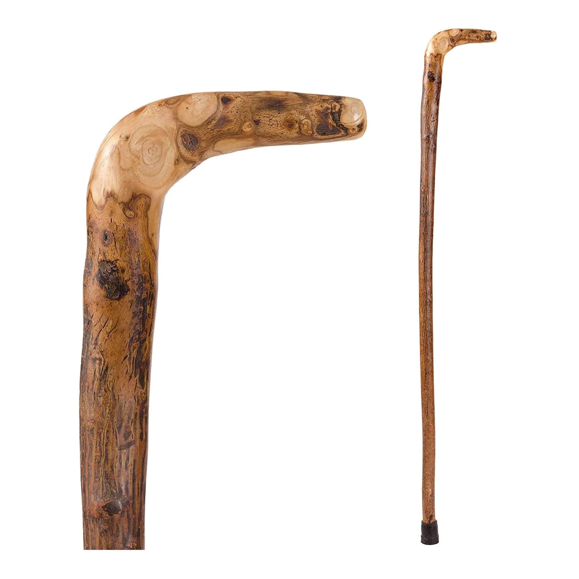 Brazos™ Natural Hardwood Root Cane, 40-Inch Height – Family Care DME