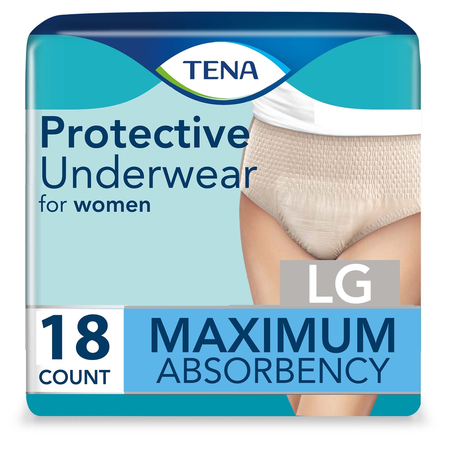 UNDERWEAR, INCONT INTIMATES PROSKIN WMNS LG (18/BG 4BG/CS)