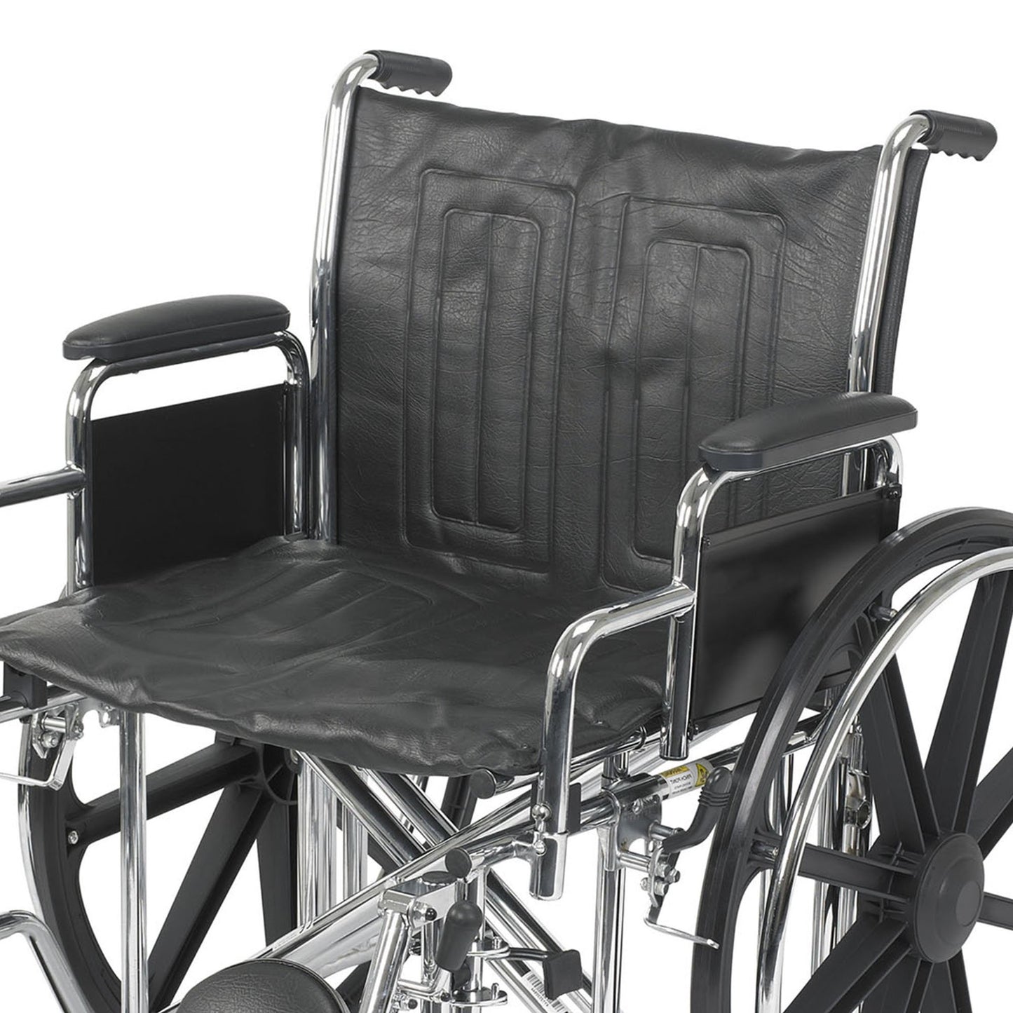 WHEELCHAIR, HD DUAL CROSS BRACE DDA ELR 22" 450LBS