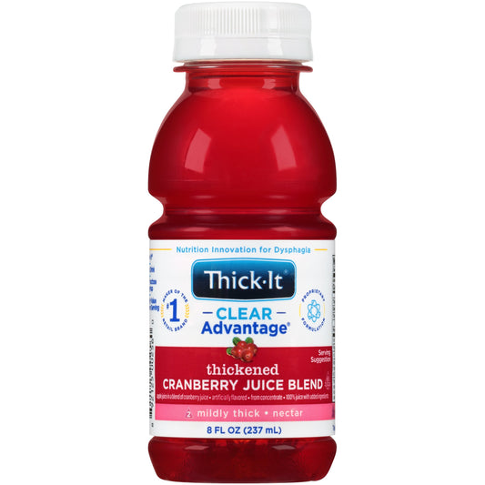 Thick-It® Clear Advantage® Nectar Consistency Cranberry Thickened Beverage