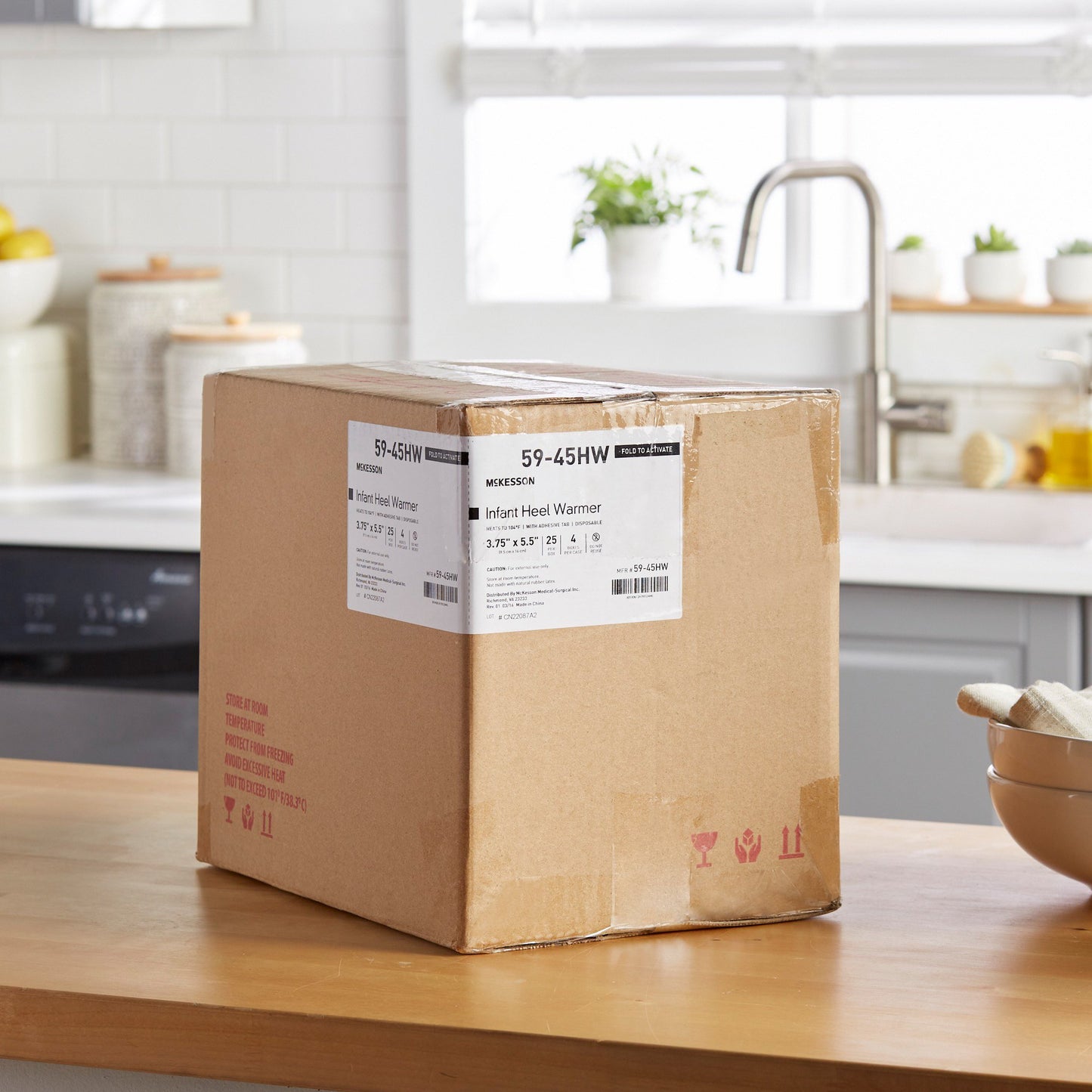 WARMER, HEEL INF 3.75"X5.5" LF(25/BX 4BX/CS)