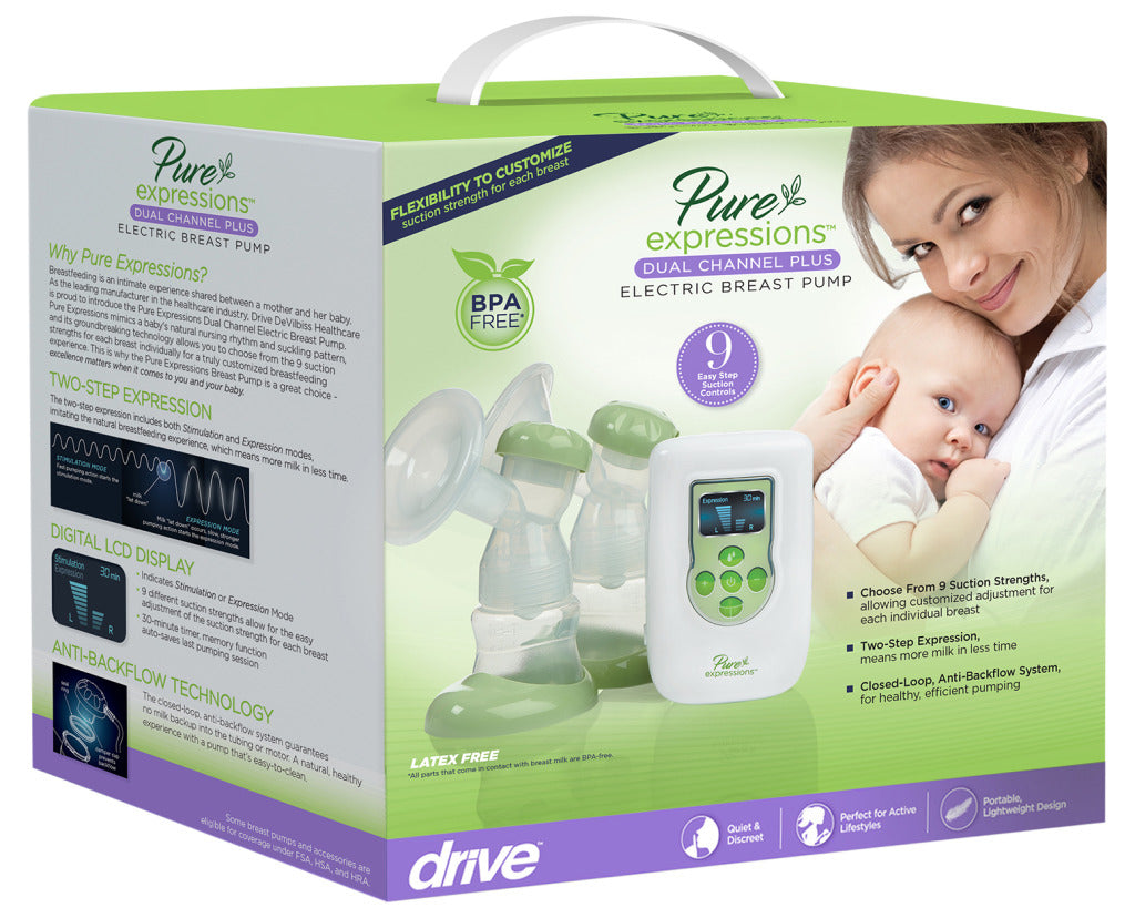 Drive Medical Double Electric Plus Breast Pump