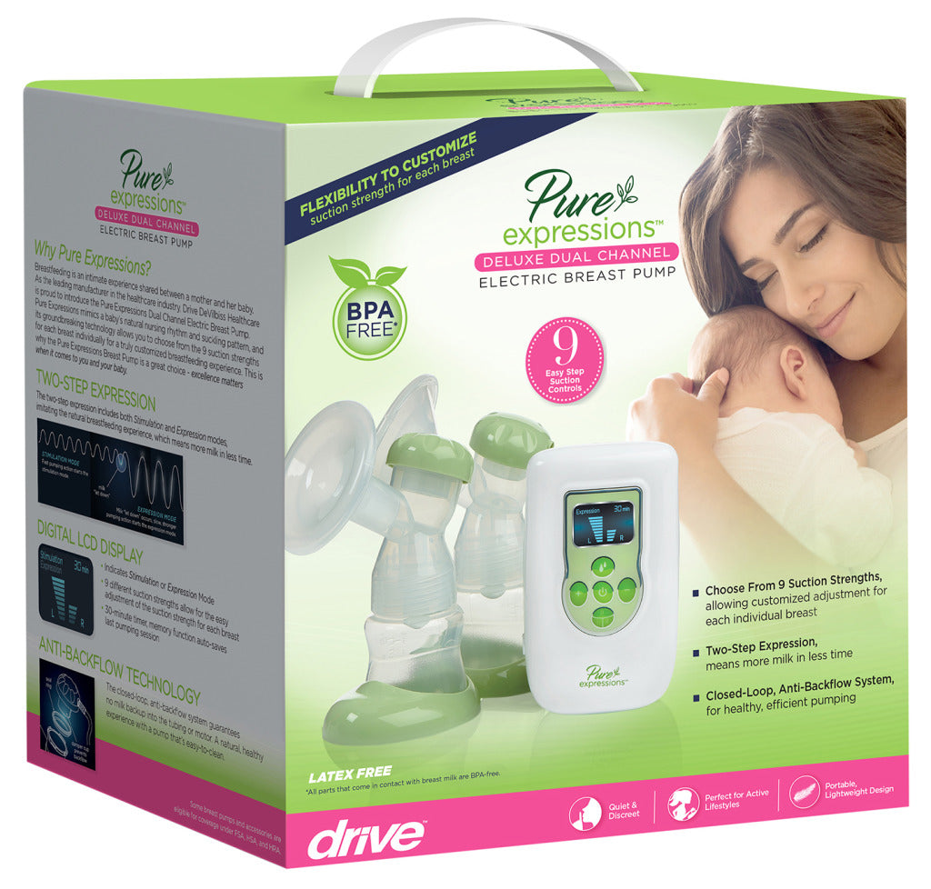 Drive Medical Double Electric Plus Breast Pump