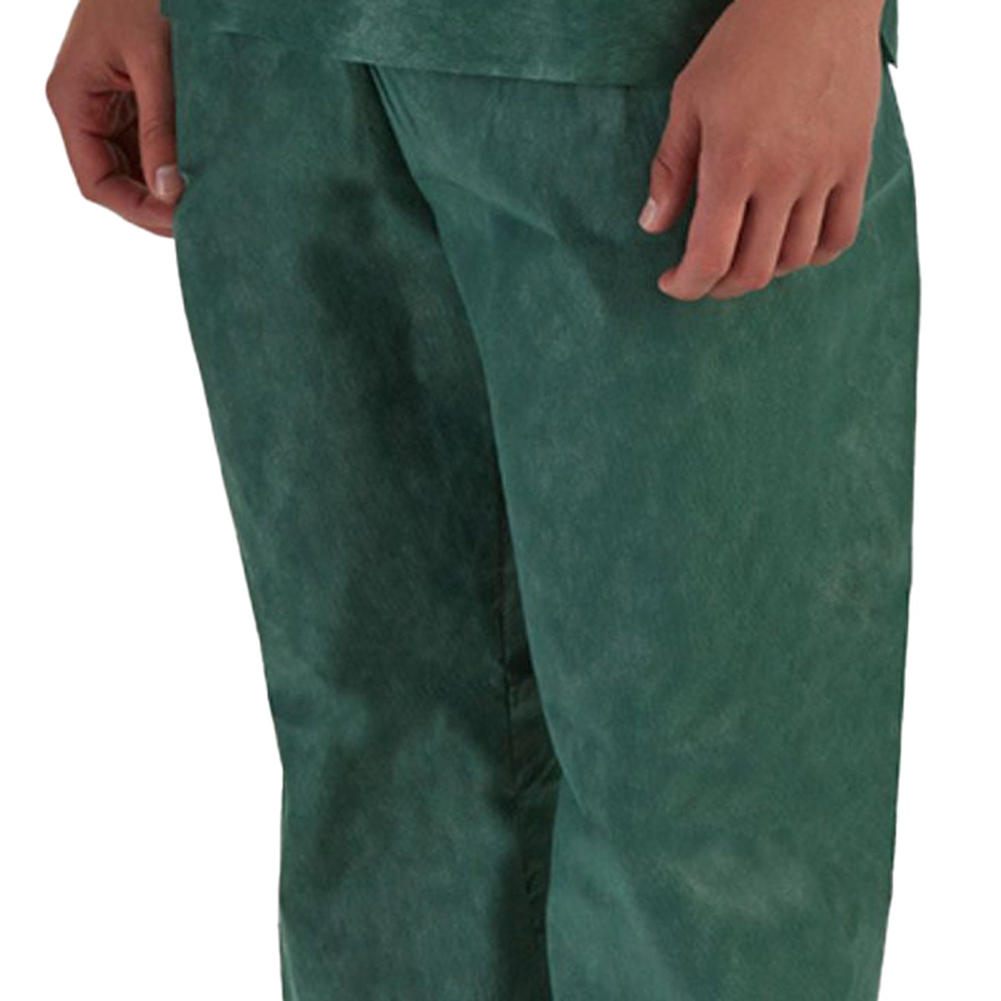 Disposable Scrub Pants, Dark Green, Large